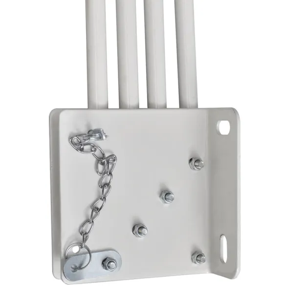 Copertină Laterală Pliabilă Balcon - 210x210 cm - Cărămiziu