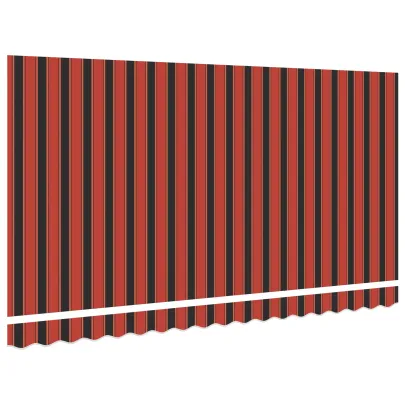 Material Marchiză 4x2 m Dungi Colorate - Rezistent la Vreme