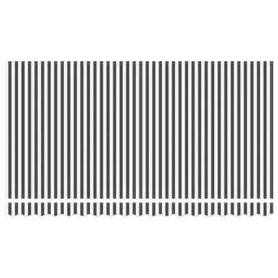 Țesătură Marchiză 4x2 m Antracit Alb | Rezistentă la UV