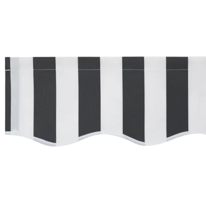 Țesătură Marchiză 4x2 m Antracit Alb | Rezistentă la UV