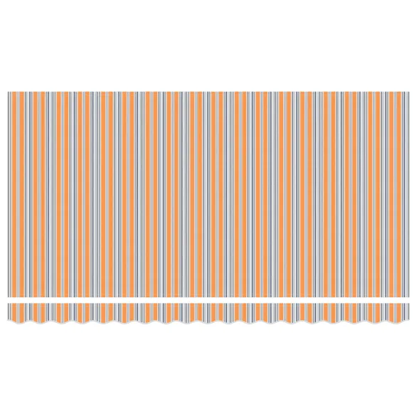 Material Marchiză 4x2 m Dungi Colorate | ViaXL