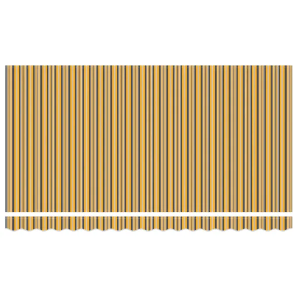 Material Marchiză 4x2 m Dungi Multicolor - Protecție Soare