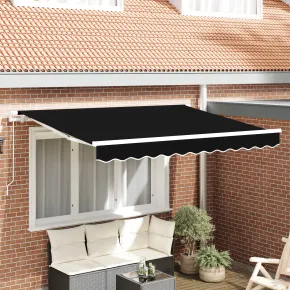 Tesatura Marchiza 3.5x2 m Negru | Protectie UV si Ploaie