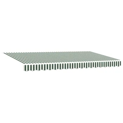 Marchiză Verde-Alb 4x2m - Livrare Gratuită | Comandă Acum