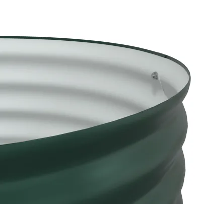 Strat Ridicat Grădină Verde Oțel Zincat 80x80x81 cm