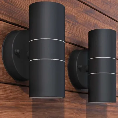 Corp Iluminat LED Exterior 2 Buc - Oțel Inoxidabil | Livrare Gratuită