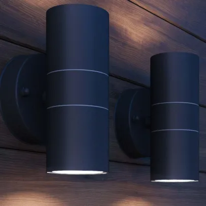 Corp Iluminat LED Exterior 2 Buc - Oțel Inoxidabil | Livrare Gratuită