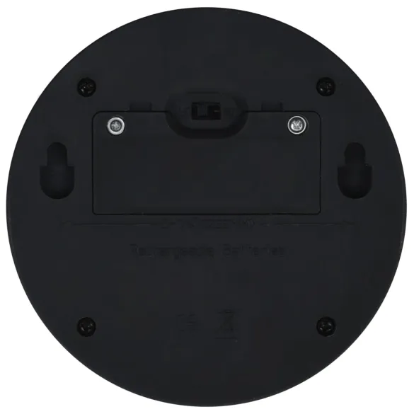 Lămpi Solare Exterior LED - 12 bucăți - Negru - Rotund