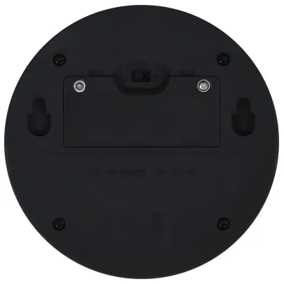 Lămpi Solare Exterior LED - 12 bucăți - Negru - Rotund