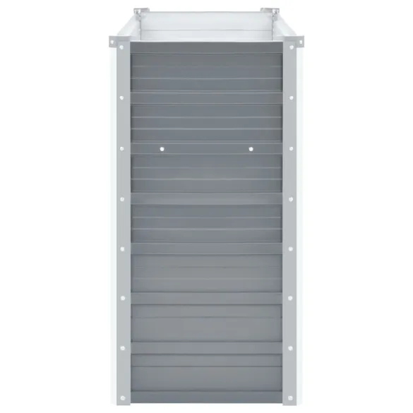 Strat Înălțat Grădină Gri - Oțel Galvanizat 100x40x77 cm