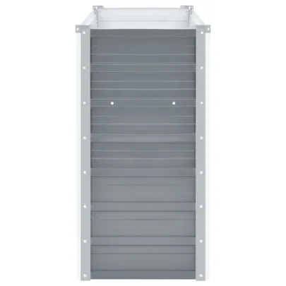Strat Înălțat Grădină Gri - Oțel Galvanizat 100x40x77 cm