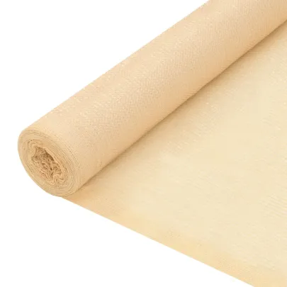 Plasă protecție vizuală bej 25m HDPE | Livrare gratuită