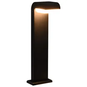 Lampă LED Exterior Negru Ovală 9W | Livrare Gratuită