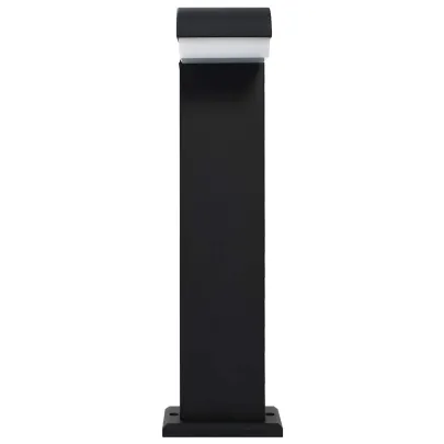 Lampă LED Exterior Negru Ovală 9W | Livrare Gratuită