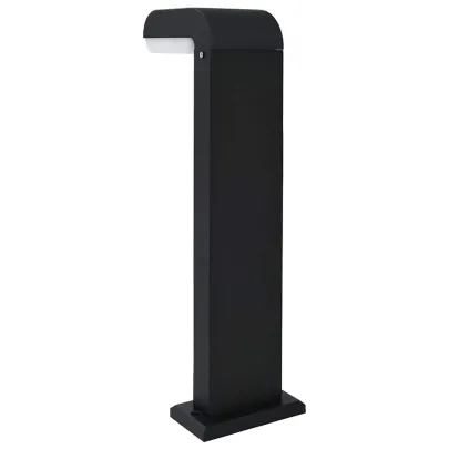 Lampă LED Exterior Negru Ovală 9W | Livrare Gratuită