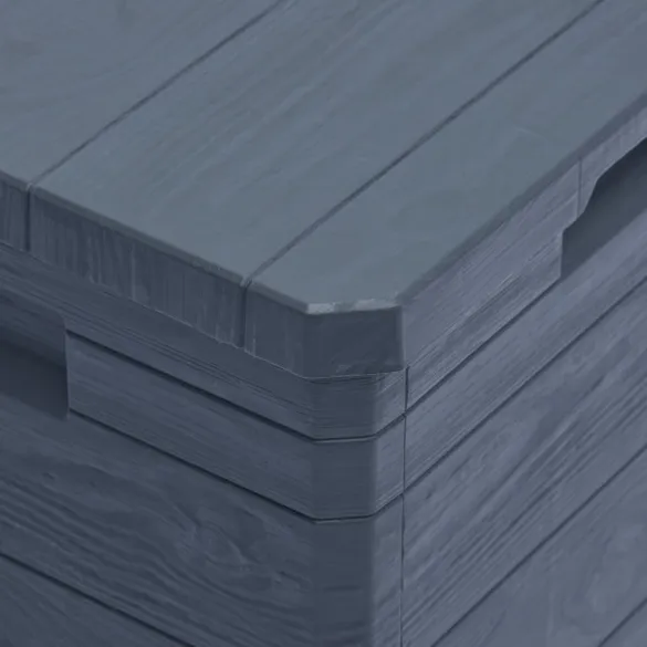 Ladă Depozitare Grădină Antracit 90L - Livrare Gratuită