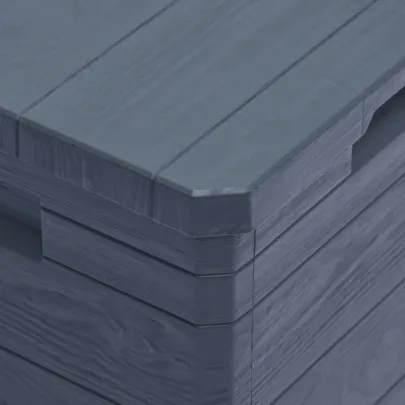 Ladă Depozitare Grădină Antracit 90L - Livrare Gratuită