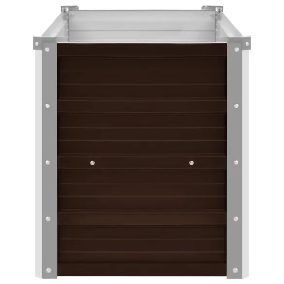 Strat Înălțat Grădină - Oțel Galvanizat Rezistent - 160x40x45 cm