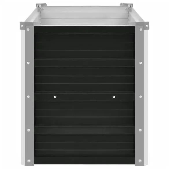 Strat Înălțat Grădină Antracit 160x40x45 cm - Oțel Galvanizat
