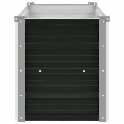 Strat Înălțat Grădină Antracit 160x40x45 cm - Oțel Galvanizat