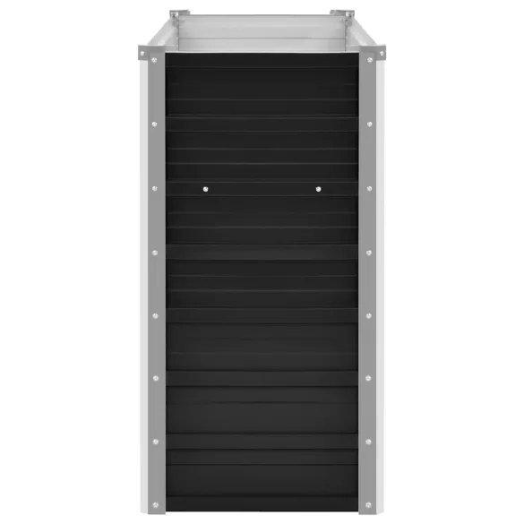 Strat Grădină Înălțat Antracit 100x40x77 cm Oțel Galvanizat