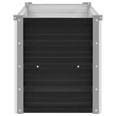 Strat Înălțat Grădină Antracit 100x40x45 cm - Oțel Galvanizat