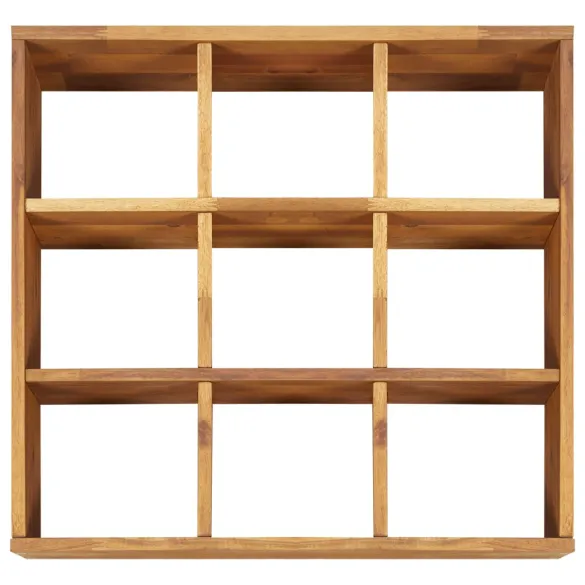 Strat Înălțat Grădină Lemn Acacia - 60x60 cm - Livrare Gratuită