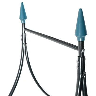 Arcadă Grădină Verde Închis - Fier Rezistent - Livrare Gratuită