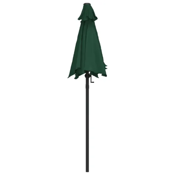 Umbrelă de soare verde, 200x224 cm, aluminiu - Comandă acum Umbrelă de soare verde, 200x224 cm, aluminiu - Comandă acum