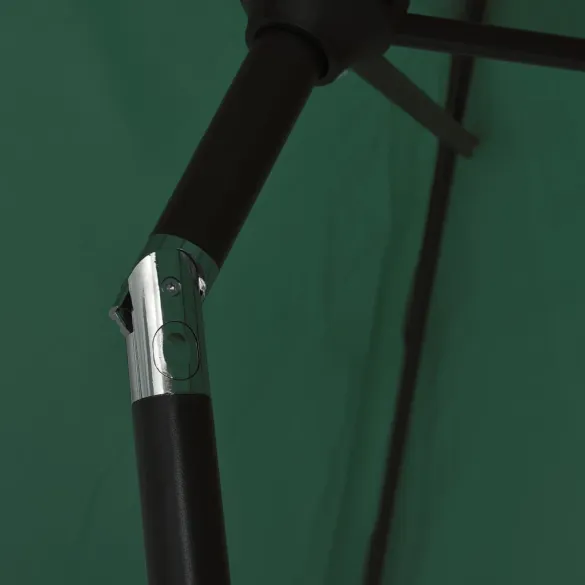 Umbrelă de soare verde, 200x224 cm, aluminiu - Comandă acum Umbrelă de soare verde, 200x224 cm, aluminiu - Comandă acum