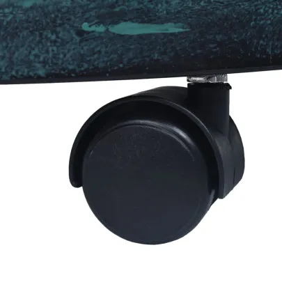 Suporturi cu Role pentru Plante - 6 buc, Verde, 38 cm