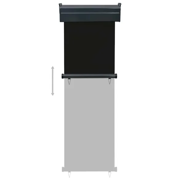 Copertină laterală balcon - Protectie soare și intimitate