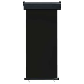 Copertină Laterală Balcon Negru 80x250 cm | Livrare Gratuită 2