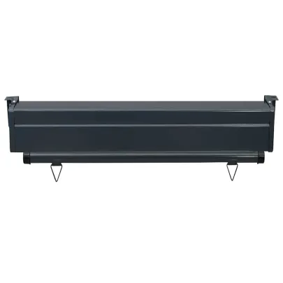 Copertină Laterală Balcon Negru 80x250 cm | Livrare Gratuită