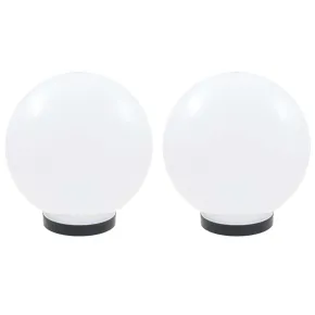 Lămpi Bol LED Sferice pentru Grădină - Set 2 bucăți 2