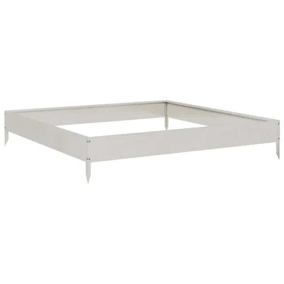 Strat Ridicat Grădină Oțel Inoxidabil 100x100 cm - Livrare Gratuită