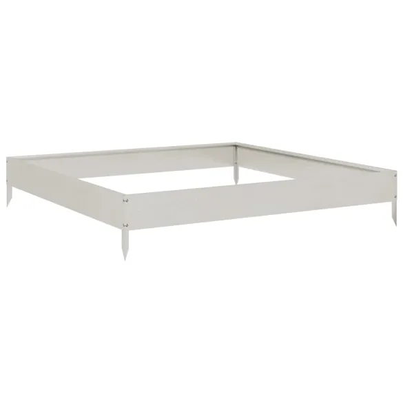 Strat Ridicat Grădină Oțel Inoxidabil 100x100 cm - Livrare Gratuită