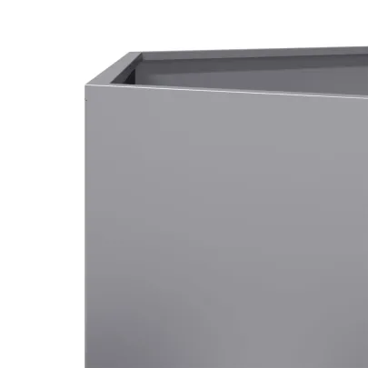 Jardinieră Oțel Galvanizat 46x40x45 cm - Livrare Gratuită