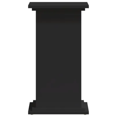 Suport de Plante Negru - Lemn Prelucrat, 60 kg Capacitate