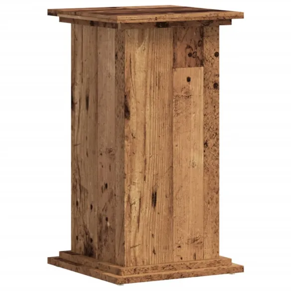 Suport Plante Lemn Vechi - 33x33x60 cm - Decor Interior