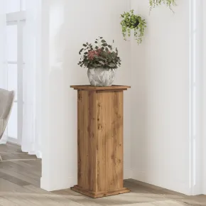 Suport Plante din Lemn Stejar - Decor Interior Modern