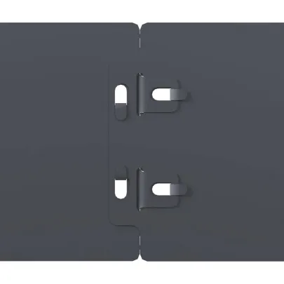 Borduri Gazon Antracit Oțel Laminat la Rece - 10 buc