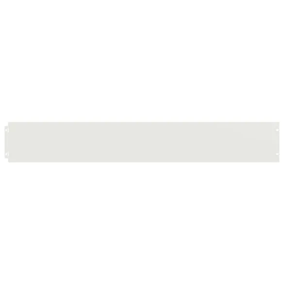 Borduri Gazon Oțel Alb 10 buc - Livrare Gratuită