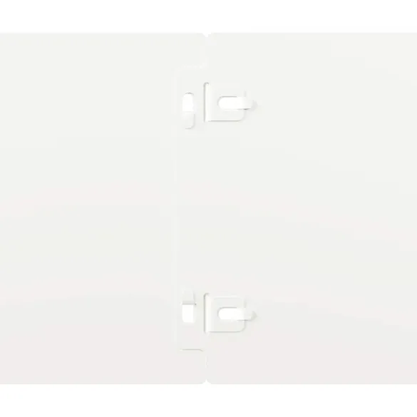 Borduri Gazon Oțel Alb 10 buc - Livrare Gratuită