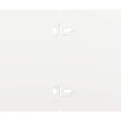 Borduri Gazon Oțel Alb 10 buc - Livrare Gratuită