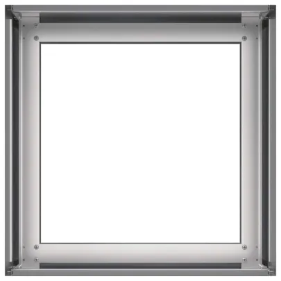 Jardinieră Oțel Galvanizat 40x40x30 cm - Livrare Gratuită