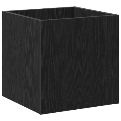 Jardinieră Stejar Negru 40x40x40 cm - Ghiveci Lemn Exterior/Interior