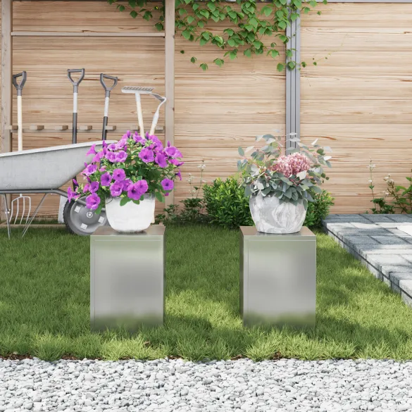 Suporturi Plante Exterior Oțel | 2 bucăți | Livrare Gratuită