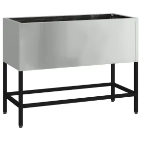 Jardinieră Ridicată Oțel Zincat - Livrare Gratuită 2