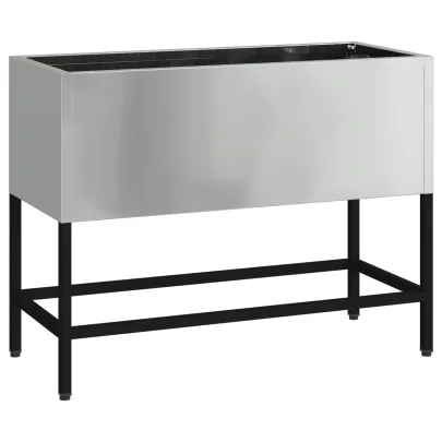 Jardinieră Ridicată Oțel Zincat - Livrare Gratuită